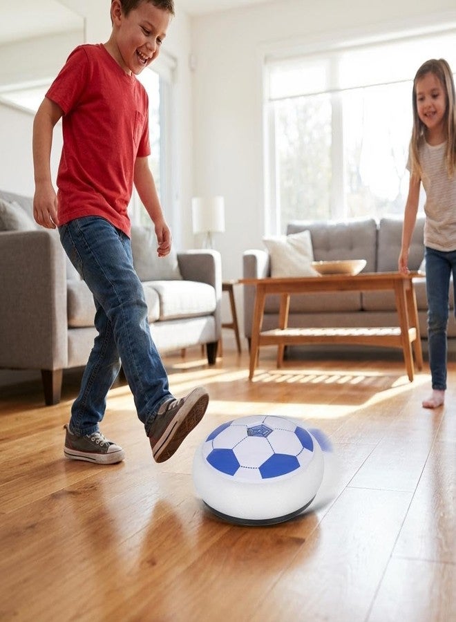 هامليز كرة قدم هوائية - أزرق | آمنة ومناسبة للإهداء - Image 2